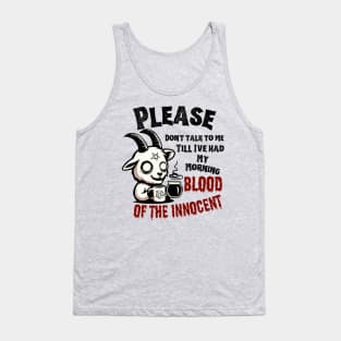 Morning Blood of the Innocent (light) Tank Top